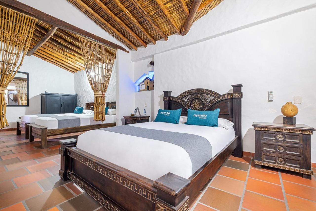 Ayenda Boutique Macaregua Giron Hotel Buitenkant foto